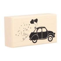 Stempel auto 37x66 mm - hout - Artemio