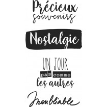 Stempel souvenirs 65x120 mm - hout - Artemio