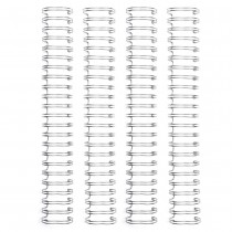 4 binding wires silver  2,5 cm - We R