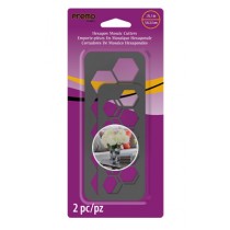 2 metalen snijders zeshoek - mozaïek - Premo - Sculpey
