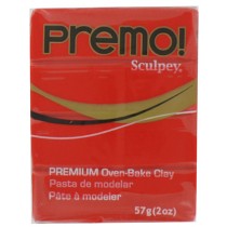 Premo cadmium red - klei 57 gr - Sculpey