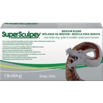 Super Sculpey medium - grijs - 454 gr - Sculpey