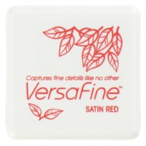Stempelkussen satin red - mini Versafine Tsukineko