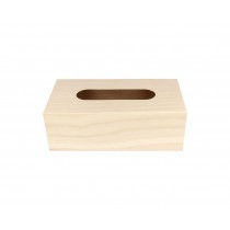 Boîte mouchoirs 25x13x9 cm bois - Artemio