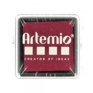 Stempelkussen cranberry - 3x3 cm - Artemio