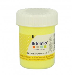 Relief poudre fluo geel dekkend - 40 ml - Artemio