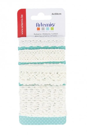 4 linten kant - 50 cm - Artemio