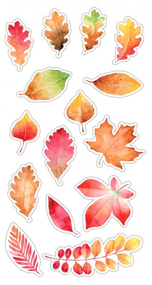 Puffies 3D blaadjes - Fall in love - Artemio