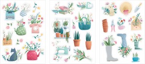 Die-cuts karton sticker Life is simple - Artemio
