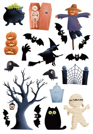 Decal stickers Halloween - Artemio