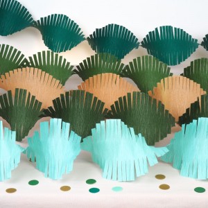 5 slingers jungle crêpepapier 2 m - Artemio