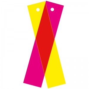 4 acryl silhouetten fluo 9x2 cm - Artemio