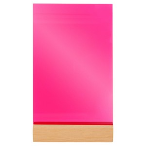 Acryl silhouet fluo + sokkel 10x16,5 cm - Artemio
