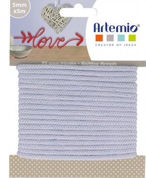 Fil tricotin lilas - 5 m X 5 mm - Artemio