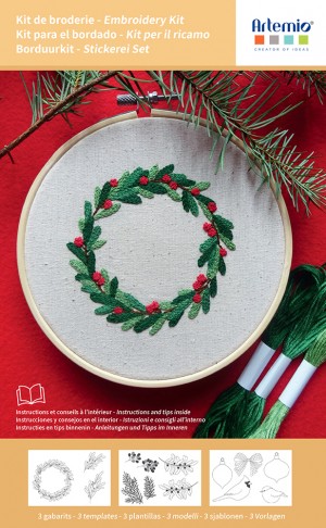 Kit de broderie couronne - Artemio