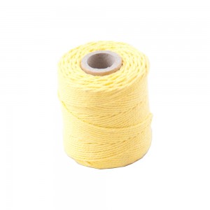 Corde coton jaune - 65 m x 1 mm - Artemio