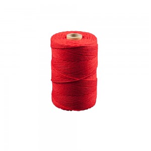 Corde coton rouge - 140 m x 1,5 mm - Artemio