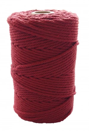 Corde coton bordeaux - 70 m x 2,2 mm - Artemio