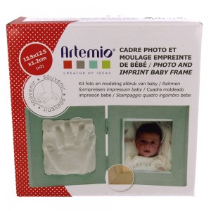 Kit empreinte cadre 12.5x12.5 cm - Artemio