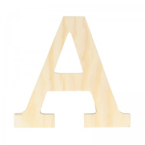 Letter A - 11.5 cm - hout - Artemio