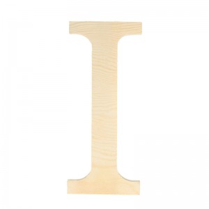 Letter I - 19 cm - hout - Artemio