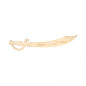Sabre pour enfant 56x10x1,5 cm bois - Artemio
