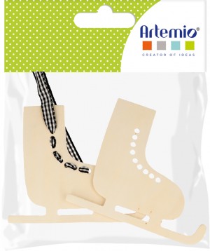 2 silhouettes patins 13x10,6 cm - Artemio