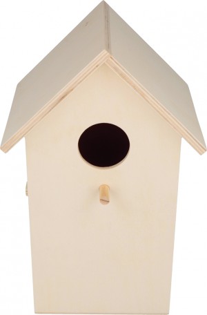 Houten nestkastje 15,8x25 cm -  Artemio