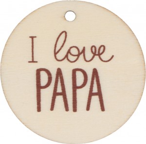 2 silhouettes en bois mama papa 6 cm - Artemio