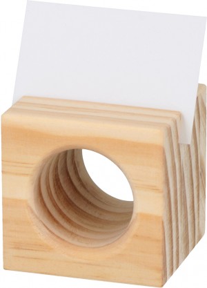 6 houten servetringen 4,5 cm - Artemio