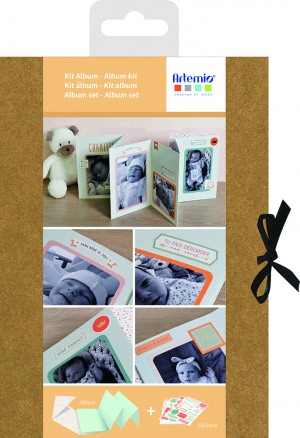 Kit mini accordeonalbum baby - Artemio