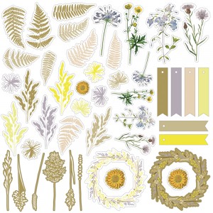 Die-cuts papier botanica  - Artemio