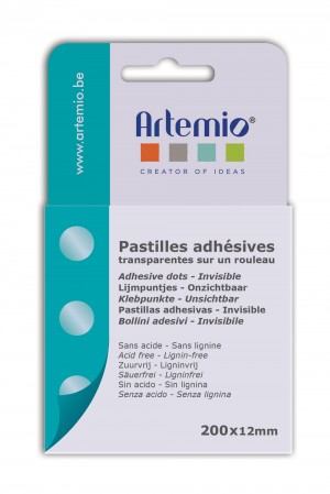 200 lijmdruppels 12 mm - Artemio