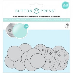 Kit 25 medium button - We R
