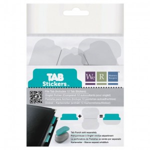 Tab refile stickers - We R