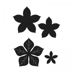 Snijmatrijzen bloemen - Artemio