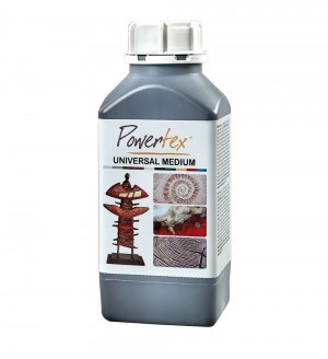 Universal verharder waterproof zwart 500 gr - Powertex