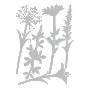 Thinlits die Wildflower Stem - Sizzix