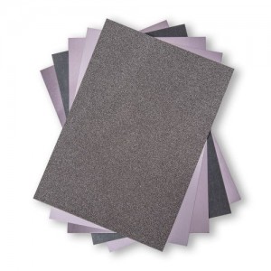 50 vellen Opulent cardstock charcoal - Sizzix
