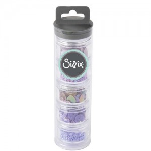 Sequins & beads lavender dust - Sizzix