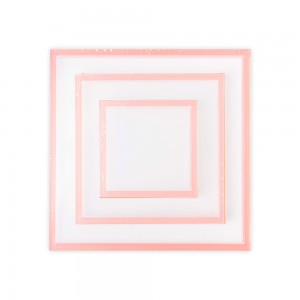 3 shaker panes squares - Sizzix