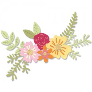 Thinlits die floral cluster - Sizzix
