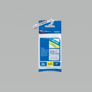 Tape lamined White  grey 12 mm - P-Touch - Brother