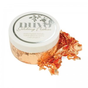 Gilding flakes sunkissed copper - Nuvo