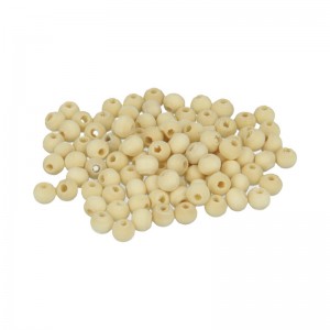 260 perles rondes bois 5 mm - Artemio