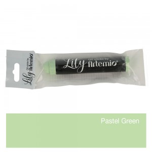 Stick Lily Pastel green peinture à l'huile - Artemio