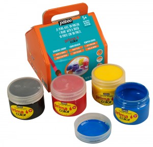 4 vloeibare plakaatverven - 4x40 ml - Pébéo