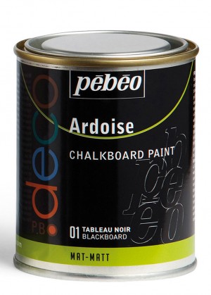 Schoolbordverf multi-oppervlak - 250 ml - mat - Pébéo
