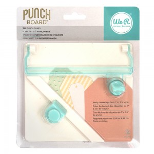 Tag punch board - We R
