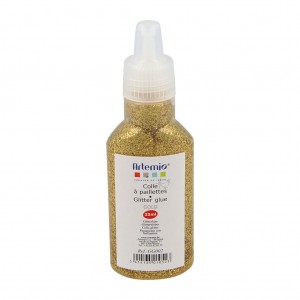Glitter lijm goud 25 ml - Artemio
